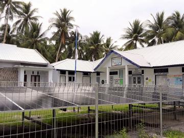 Solar panel system for the village healthcare center